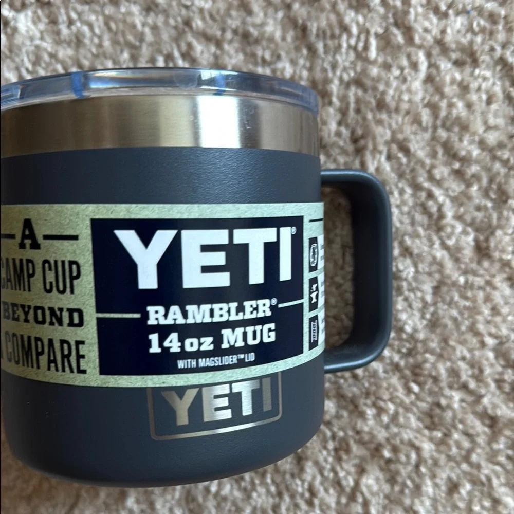 YETI Rambler Mug in Dark Gray - Picture 1 of 2